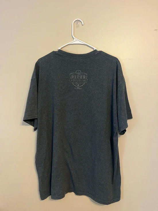 Gray 'Keep Riders Riding' Motorcycle Graphic Tee - Picture 3 of 5